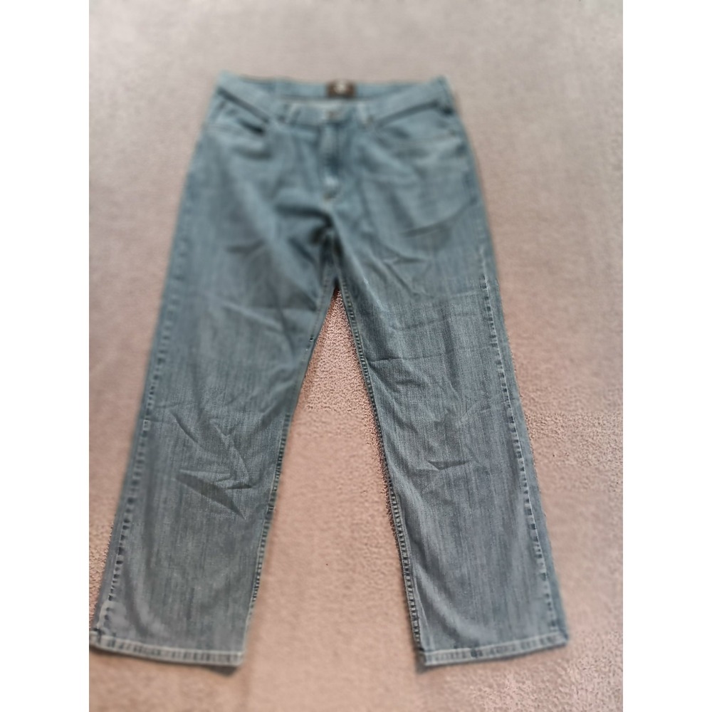 Timberland Jeans‎ 38x30 Blue Straight Fit Denim Pants Workwear Casual Relaxed